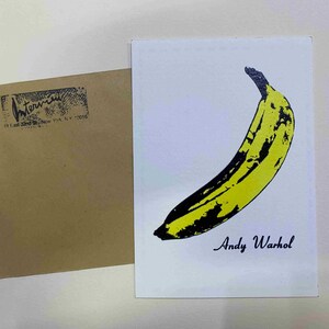 Cartão postal de Andy Warhol ENTREVISTA serigrafia cm 15x10 certificado TIM HUNT ex-diretor Warhol Estate