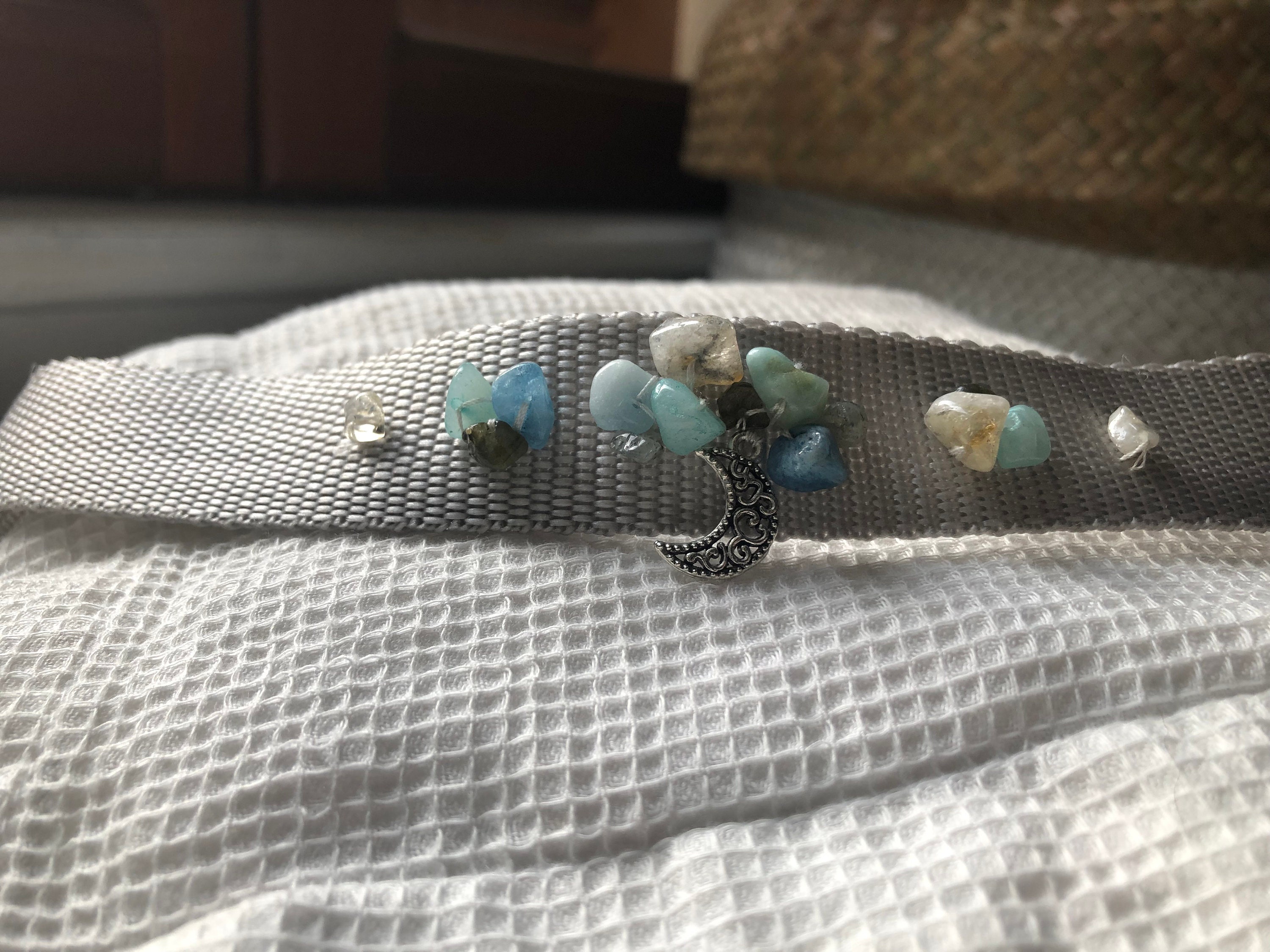 Collier Pour Chien Collection Astronomie, Gris Bleu Glacier