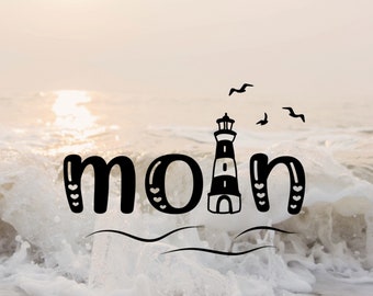 Pegatina Moin | Marítimo | Faro | Decoración