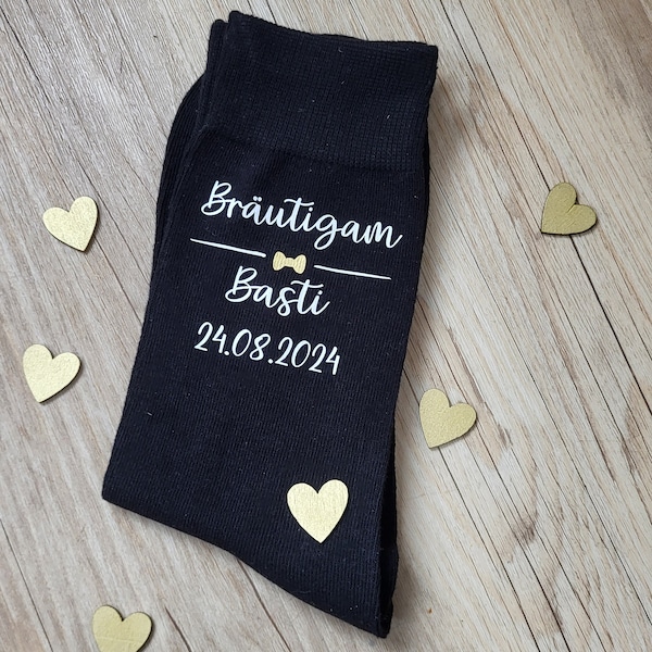 Hochzeitssocken| Socken Bräutigam| Socken für die Hochzeit| Trauzeuge| Brautvater| personalisiertes Geschenk zur Hochzeit|Geschenkidee