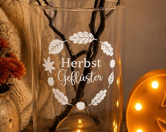 Autumn Whispers | Autumn Decor Stickers for Your Home | Glass, Lanterns & Windows, Autumn Wreaths | Decoration