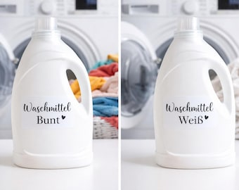 Sticker for laundry detergent set, lettering