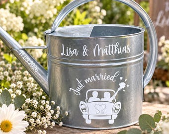 Wedding sticker | Watering can | Wedding watering can | Personalized | Wedding gift | Wedding sticker
