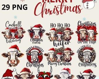 Leopard Cow Christmas Png, Christmas Highland Cow Png, Cow Png, Digital Download, Mooey Christmas Png, Leopard Christmas Png