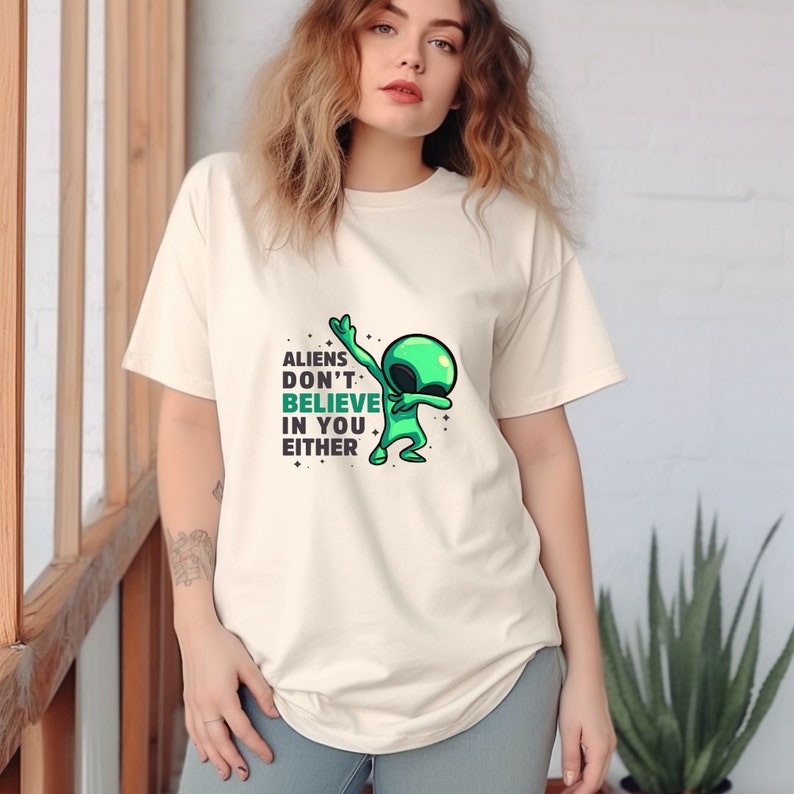 Alien Png, Funny Alien Shirt Png, UFO Alien, Space Png, Alien Graphic Design, Sublimation Bundle image 2