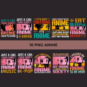 Anime Png, Anime T-Shirt Hoodies PNG Design, Anime Streetwear Png, Sublimation Png