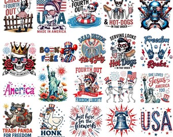 Skeleton 4th of July Shirt Png, Funny Patriotic USA Png, American Red White Blue PNG, American Mama Png, Independence Day