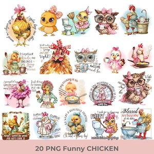 Chicken Png T-shirt Files, Chicken Png Sublimation, Farm Design Png, Chicken Png For Shirts, Chicken Mom Sublimation