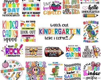 Kindergarten Sublimation Png, Teacher Png For Shirts, First Day of School, Teach Love Inspire, Back to School Png, Teaching Shirt