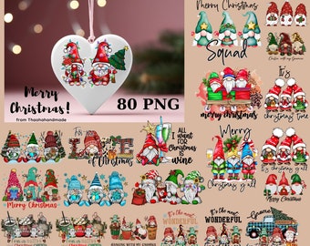 ノームのクリスマスPNG、クリスマスノームPNG、冬のノームPNG、かわいいノームPNG、ノームのクリスマスオーナメントPNG、デジタルダウンロード