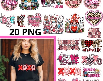 Valentine Nurse Png, Nursing Png, Valentine's Day Png, Cupids Favorite Nurse Png, Nurse Valentines Shirt Design