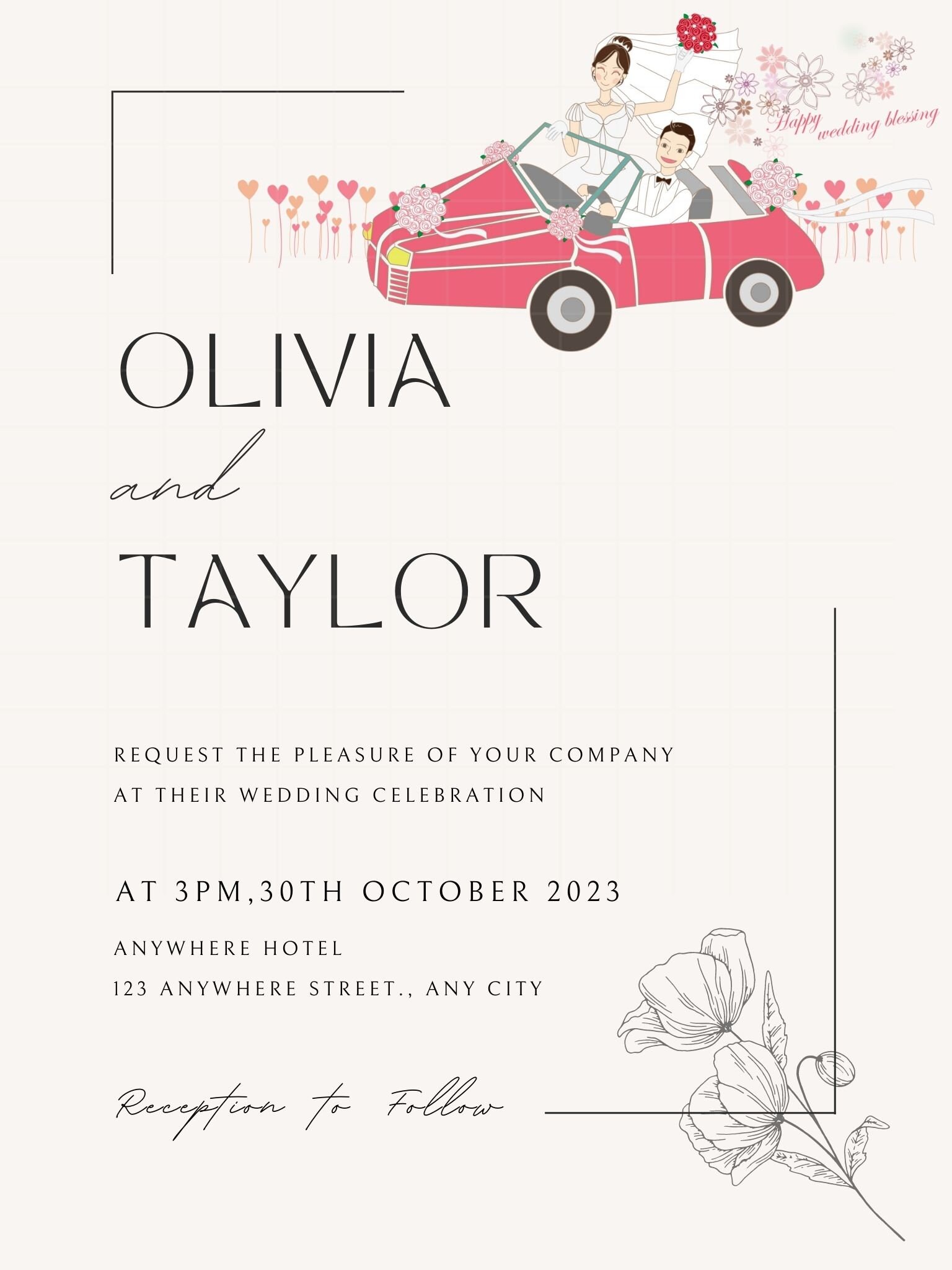 Just Married Wedding Car PNG Marriage Print Wedding Car PNG - Etsy