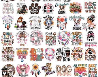 Dog Mom Sublimation Png Bundle, Funny Dog Quotes Png, Fur Mama Png, Paw Print Png, Dog Mom Png, Dog Lover Shirt, Dog Designs Shirt