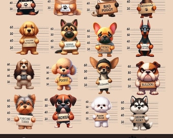 Dog PNG Bundle, Angry And Sad Dog Sublimation, Mom Life Png, Dog Png Bundle, Dog Mama Png, Paws Png