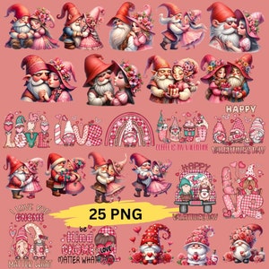Gnomes Valentines Png, Valentine Shirt Png, Gnomes Png, Gnomes Graphics, Gnomes Mug, Gnomes Shirt Png