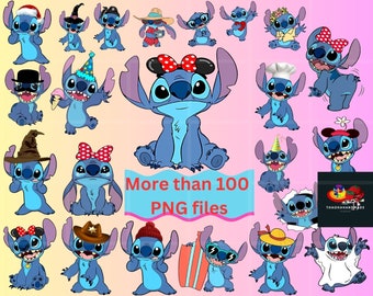 Cute STITCH PNG, Stitch Png Files, Stitch Png, Stitch Mug Png, Stitch Birthday Tee Png, Stitch Funny, Stitch Tumbler JPG, Instant Download