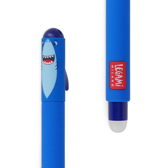 Penna Gel Cancellabile LEGAMI Shark blue ink