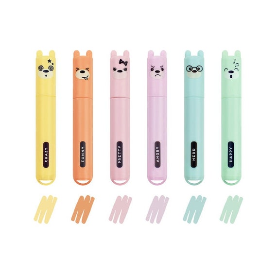 Buy LEGAMI Mini Highlighter Teddys Style Pastel Online in India 