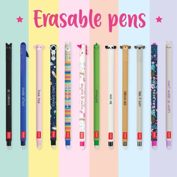 LEGAMI Erasable Gel Pen Unicorn Pink 