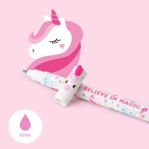 LEGAMI Erasable Gel Pen Unicorn pink image 1