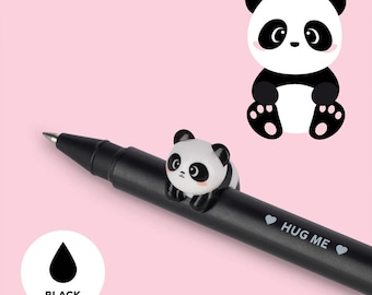 LEGAMI Lovely Friends Gelstift mit abnehmbarem Panda – schwarze Tinte