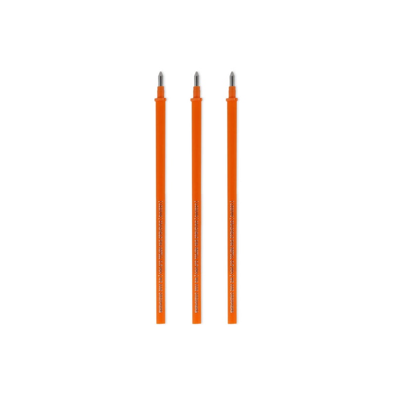 LEGAMI Erasable Gel Pen Refill Set Orange Etsy