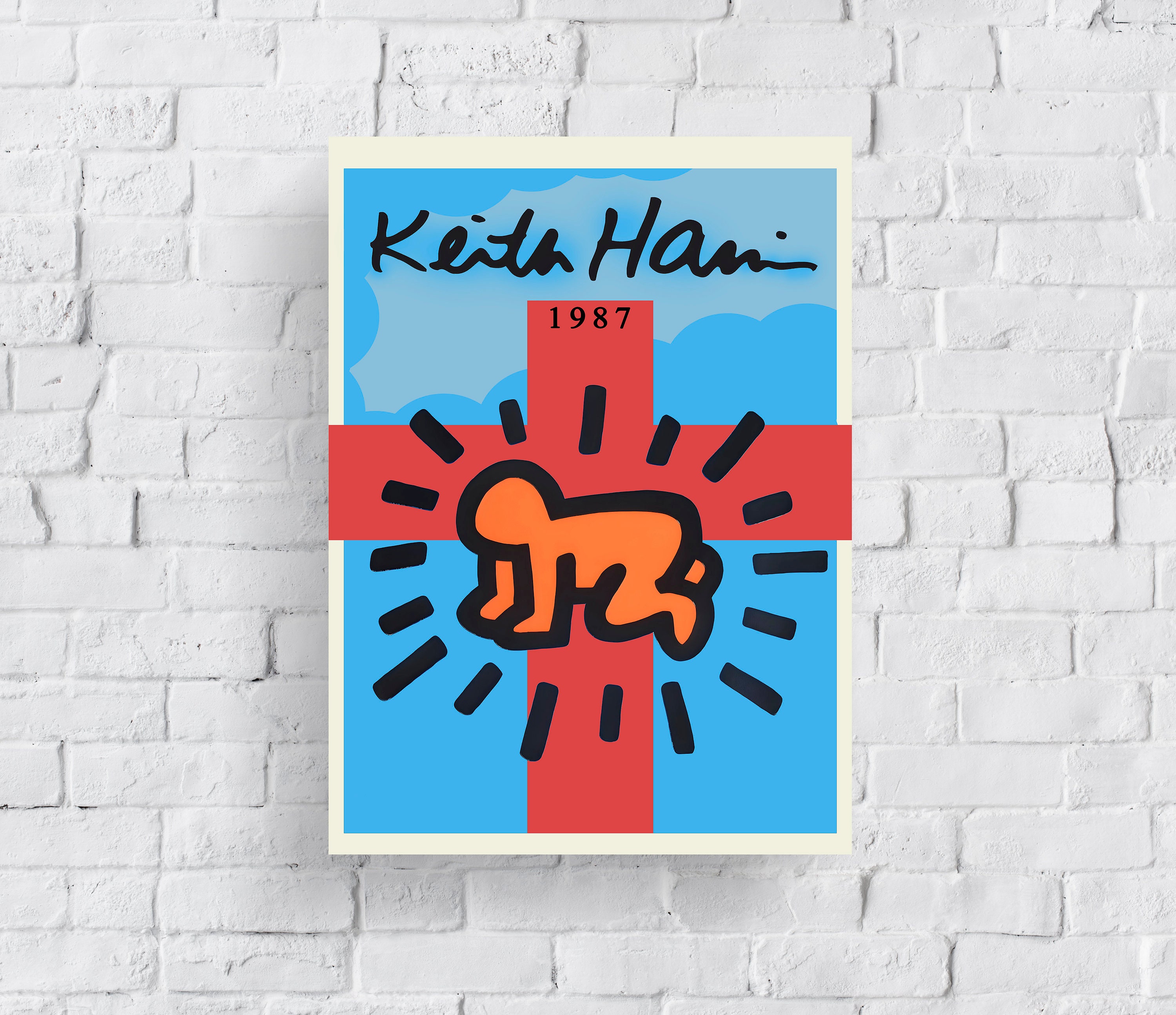 Keith haring radiant baby - Etsy 日本
