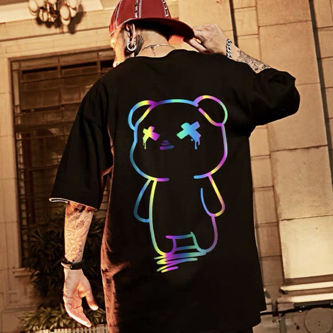 Harajuku Streetwear Teddy Bear Fleece Jacket