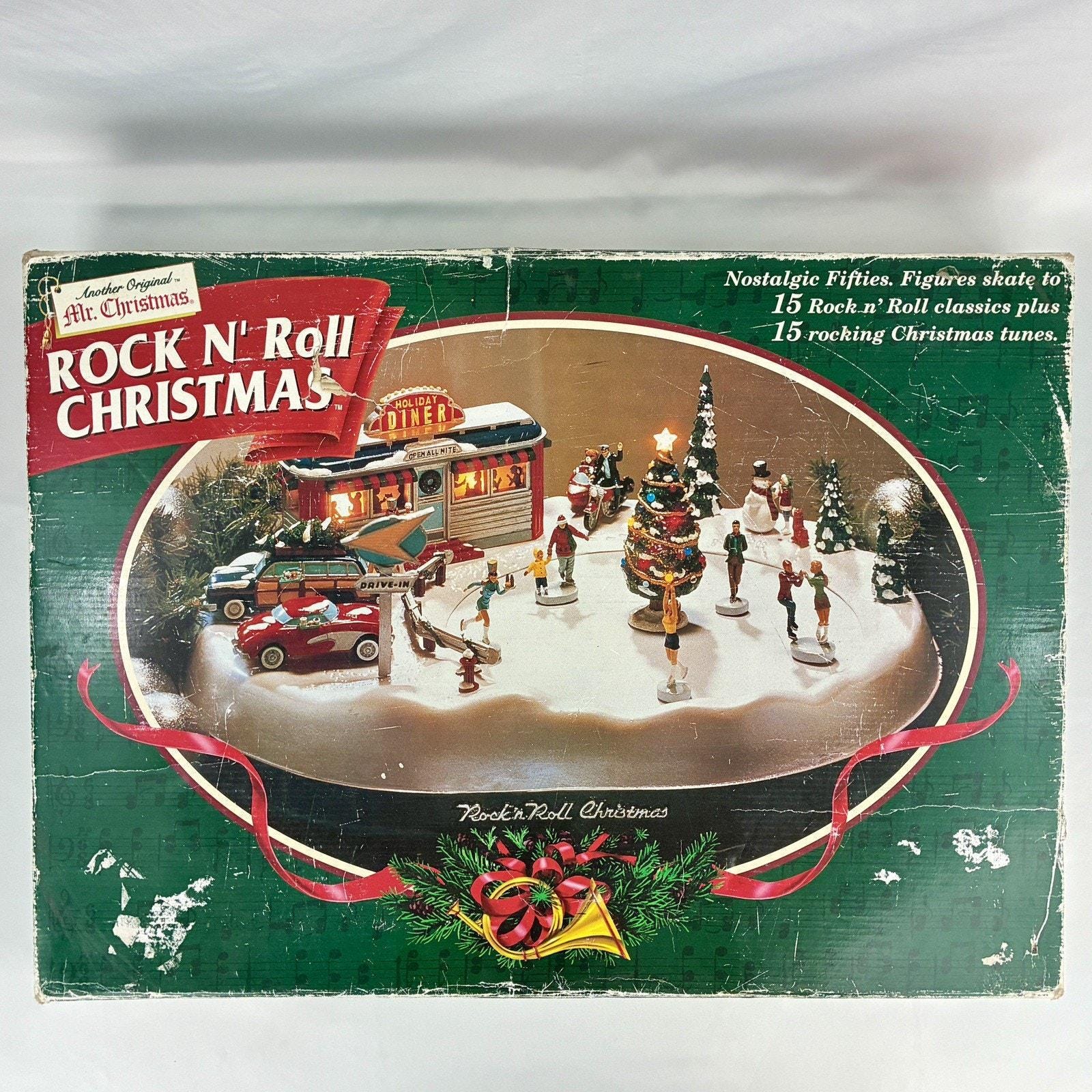 Mr Christmas Holiday Skaters - Etsy