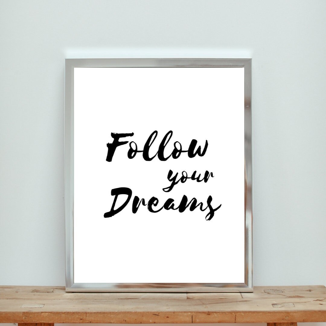 DIGITAL Modern Inspirational Wall Art, Wall-print, Wall Art, Home Decor ...