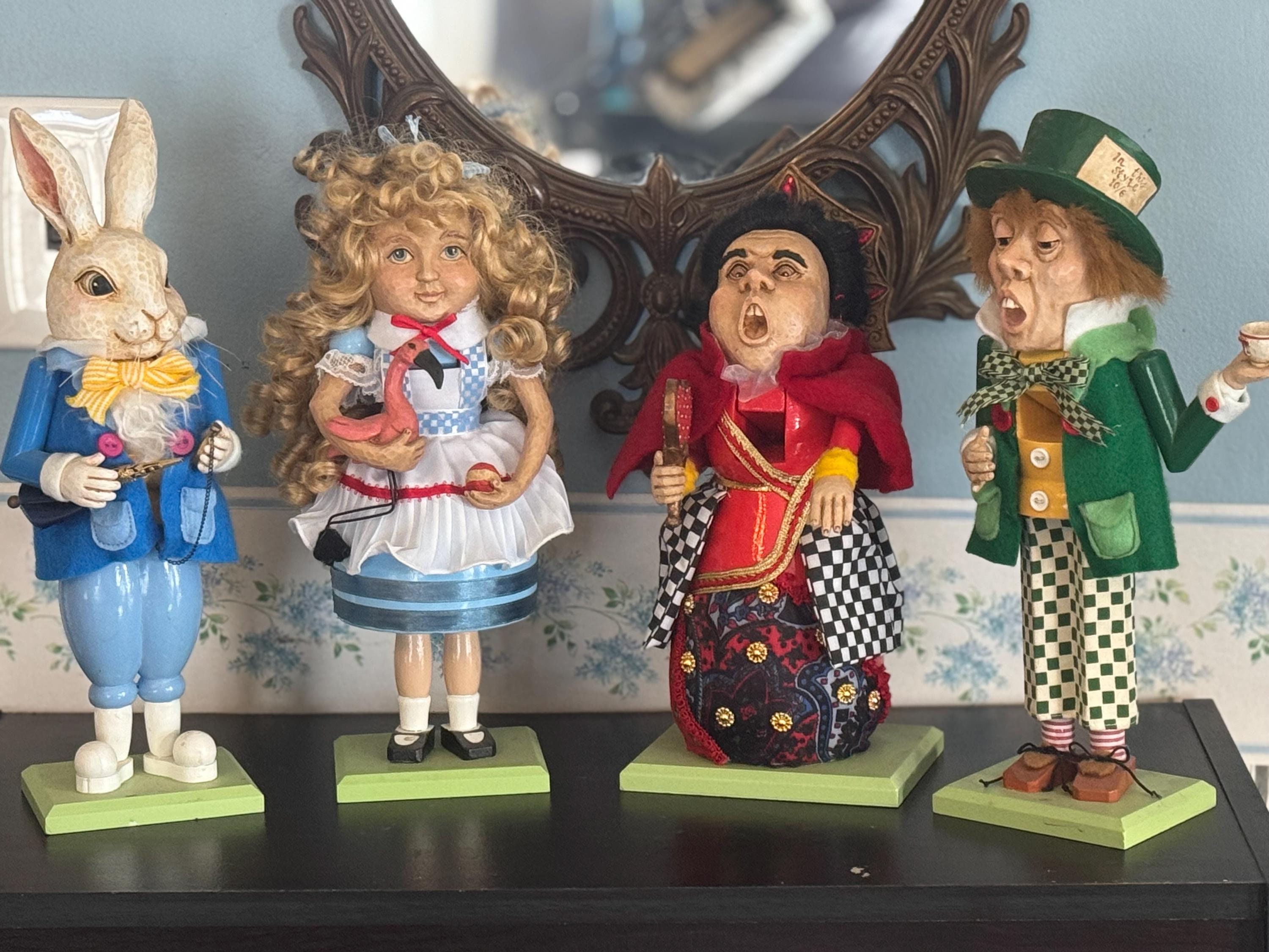Alice in Wonderland White Rabbit Statue - Etsy