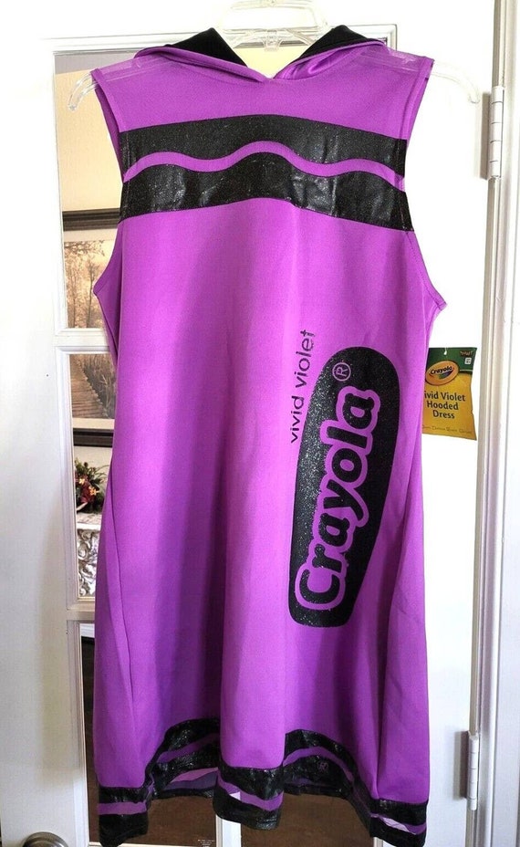Spirit Halloween CRAYOLA Hooded DRESS 
