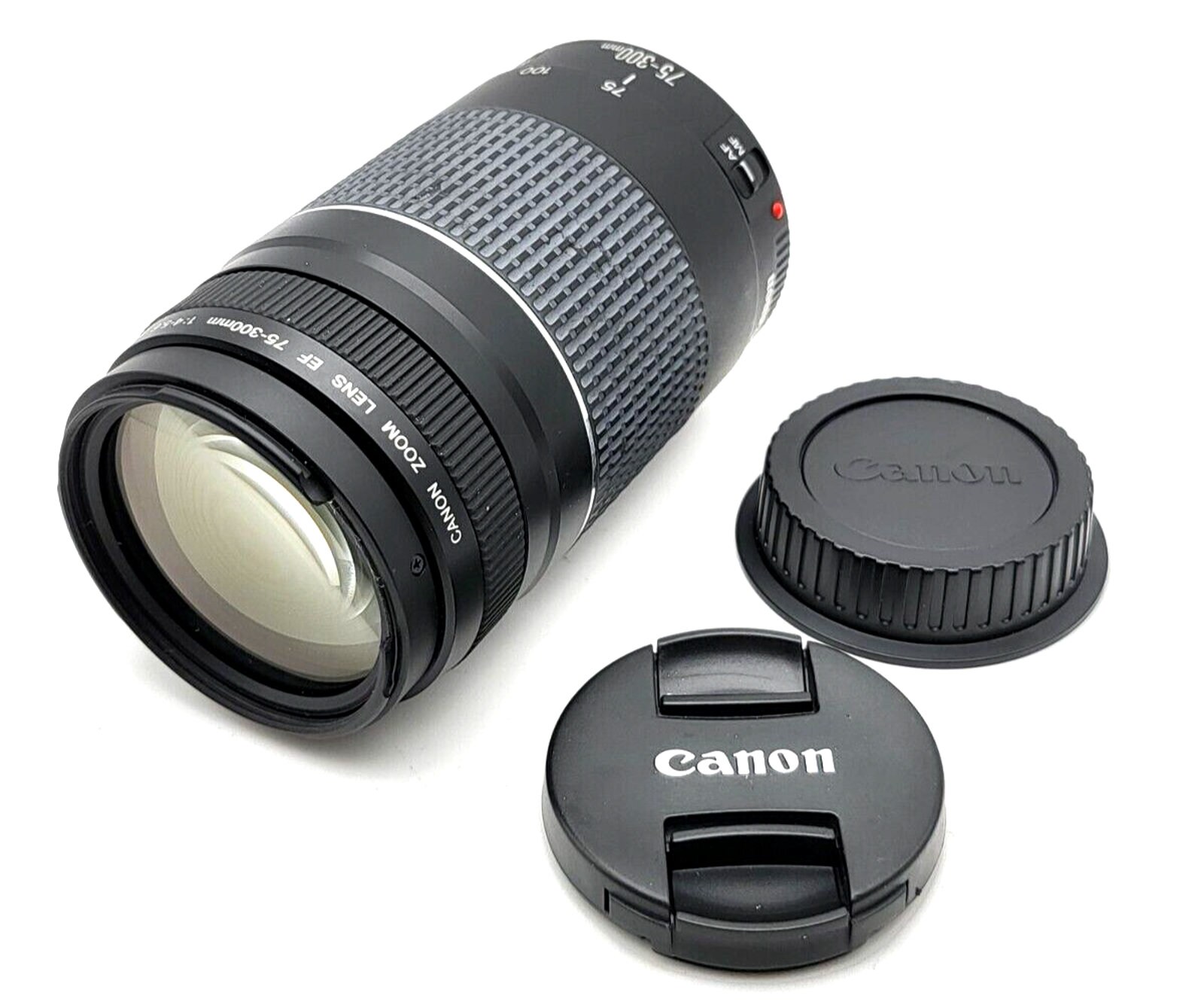 Canon Zoom Lens Ef 75 300mm F 4 5 6 Ii Black Tested Works Etsy