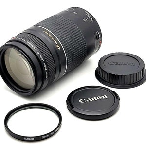 Canon Ef 75 300mm F 4 5 6 Iii Ultrasonic Telephoto Zoom Lens Etsy