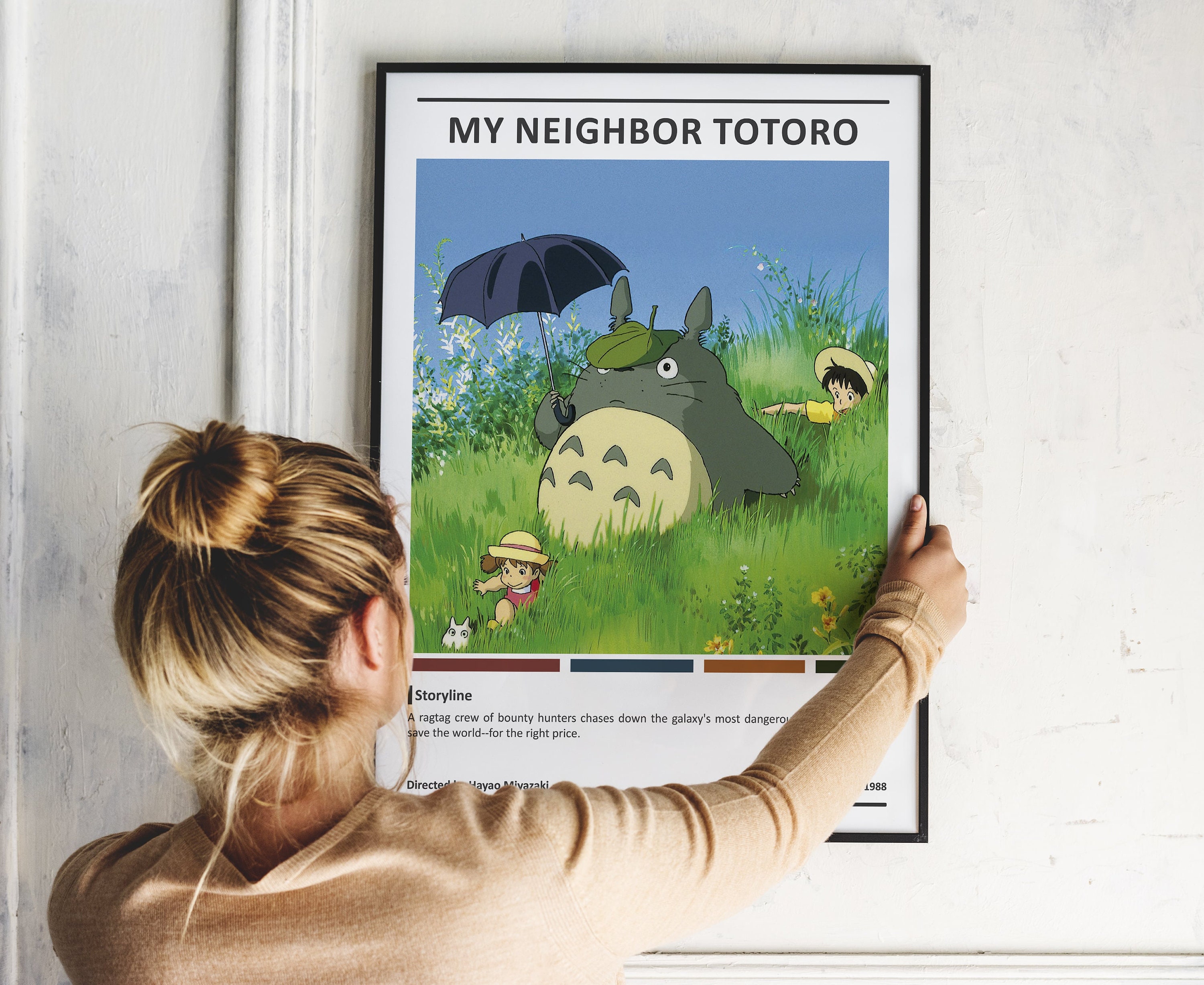 Studio Ghibli My Neighbor Totoro Poster Anime Cute Gifts for Etsy Studio Ghibli My Neighbor Totoro Poster Anime Cute Gifts for Etsy