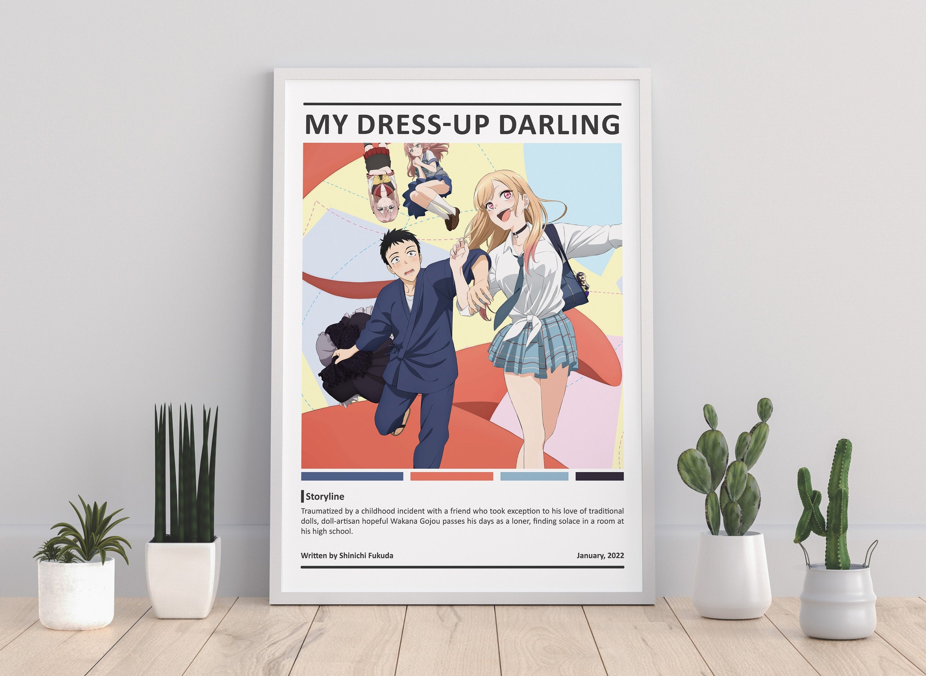 My Dress-Up Darling Anime Series 2022 Matte Finish Poster Paper