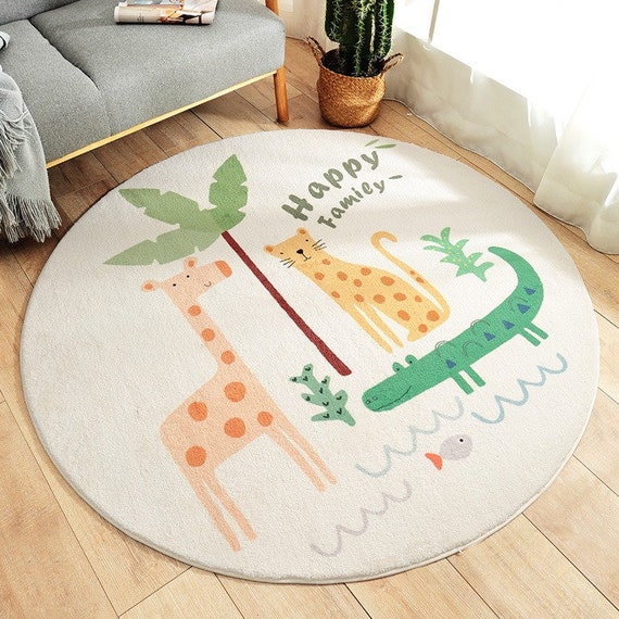 Alfombra vinilo infantil Jungla infantil boho