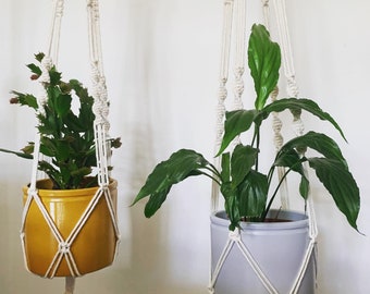 Percha de pared Macrame