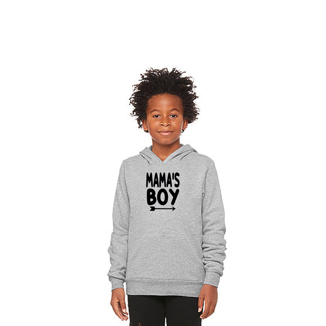 Mama's Boy Kids Unisex Sweatshirt Hoodie