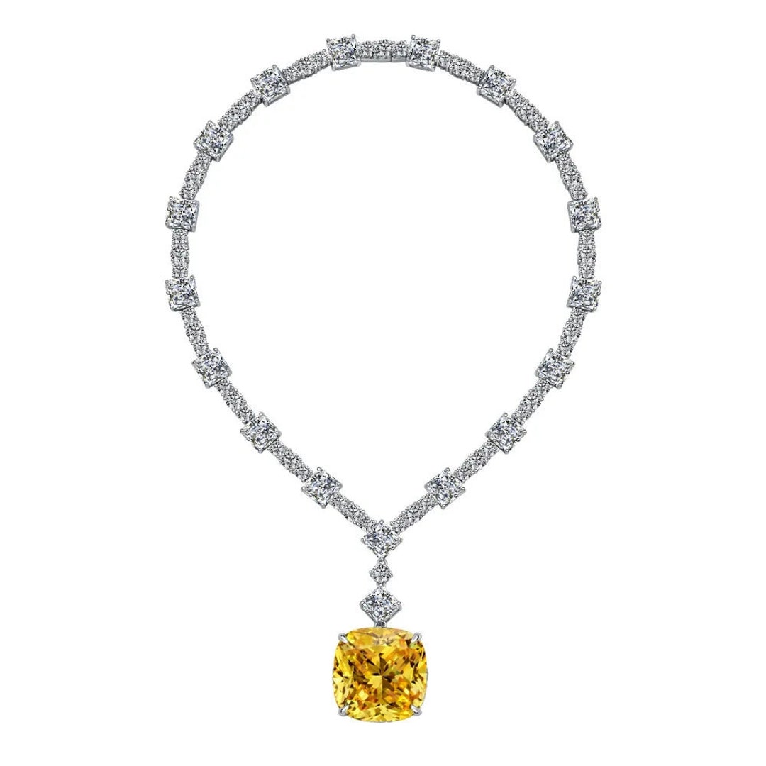 925 Sterling Silver Fine Jewelry Full Diamond Zirconia Pendant Etsy