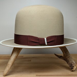 Southern Garden Custom Designed Vegan Felt Tan Hat