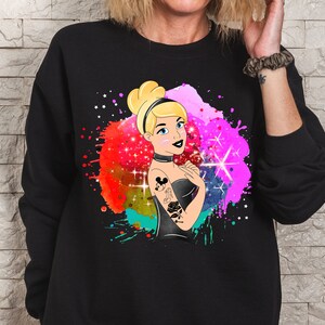 Cenerentola 1 File PNG per Sublimation Princess Design Hand Drawn per Shirt Cup regalo ragazza Personaggio dei cartoni animati clipart Download istantaneo digitale