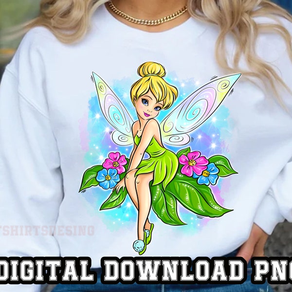 Magic fairy 1PNG files for Sublimation Fairy Princess Design Hand Drawn for Shirt Cup Cartoon character clipart Digital Art Instant download