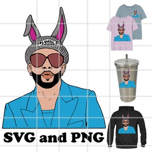 Bad bunny svg, bad bunny PNG, benito svg bad bunny, bundle svg, mega bundle svg, svg file, svg cricut