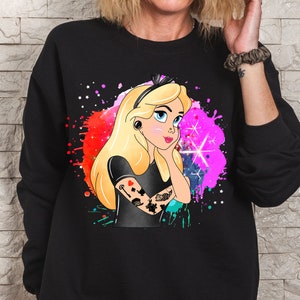 Pliki Alice 1PNG do sublimacji Projekt ręcznie rysowany na koszulkę Kubek Postać z kreskówki Alicja w Krainie Czarów clipart Sztuka cyfrowa Natychmiastowe pobranie