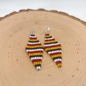 Sweetgrass - Handmade Beaded Earrings