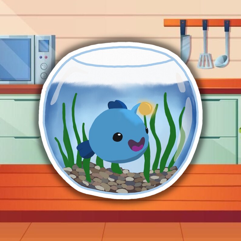 Angler Slime | Slime Rancher Stickers - Etsy