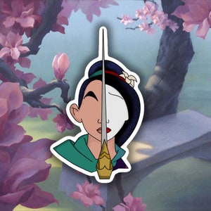 Mulan | Glossy Disney Sticker