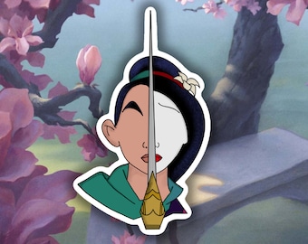Mulan | Glossy Disney Sticker