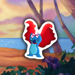 Superhero Stitch | Lilo and Stitch | Disney Sticker